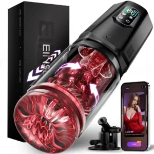 7 Thrusting Rotating Licking Vibrating Male Masturbator Stroker Adult Toys