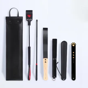 Genuine Leather Spanking Paddle for SM Play, Alternative Adult Sex Toys