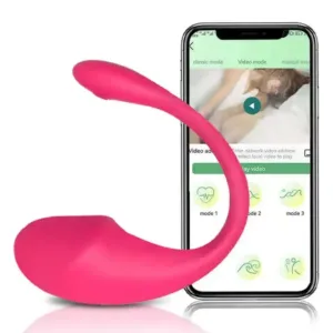 10 Vibration APP Remote Control Shaped Vagina Balls Wearable Bullet Vibrator