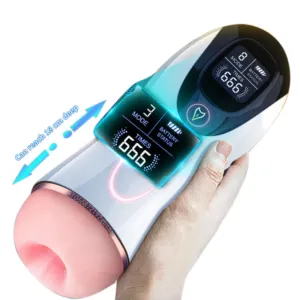 8 Vibrating Moaning Automatic Male Masturbator Cup For Adults 18+