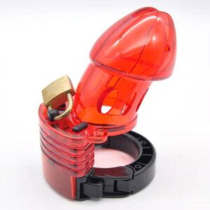 Plastic Male Chastity Devices Adult Lock Cage SM Accessories Sex Toys