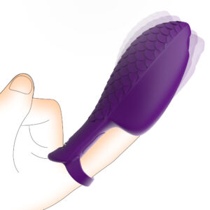 Women's Wearable Finger Vibrator with Dual Stimulation for G-Spot and Clitoris For Adult