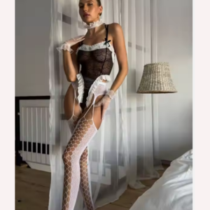 2-Piece Lace Embroidery Eco-Friendly Breathable Seamless Women's Lingerie